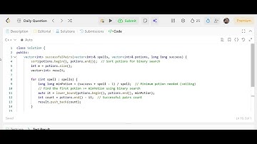 LeetCode 2300 | Successful Pairs of Spells and Potions | Binary Search Explained in C++ 🔥