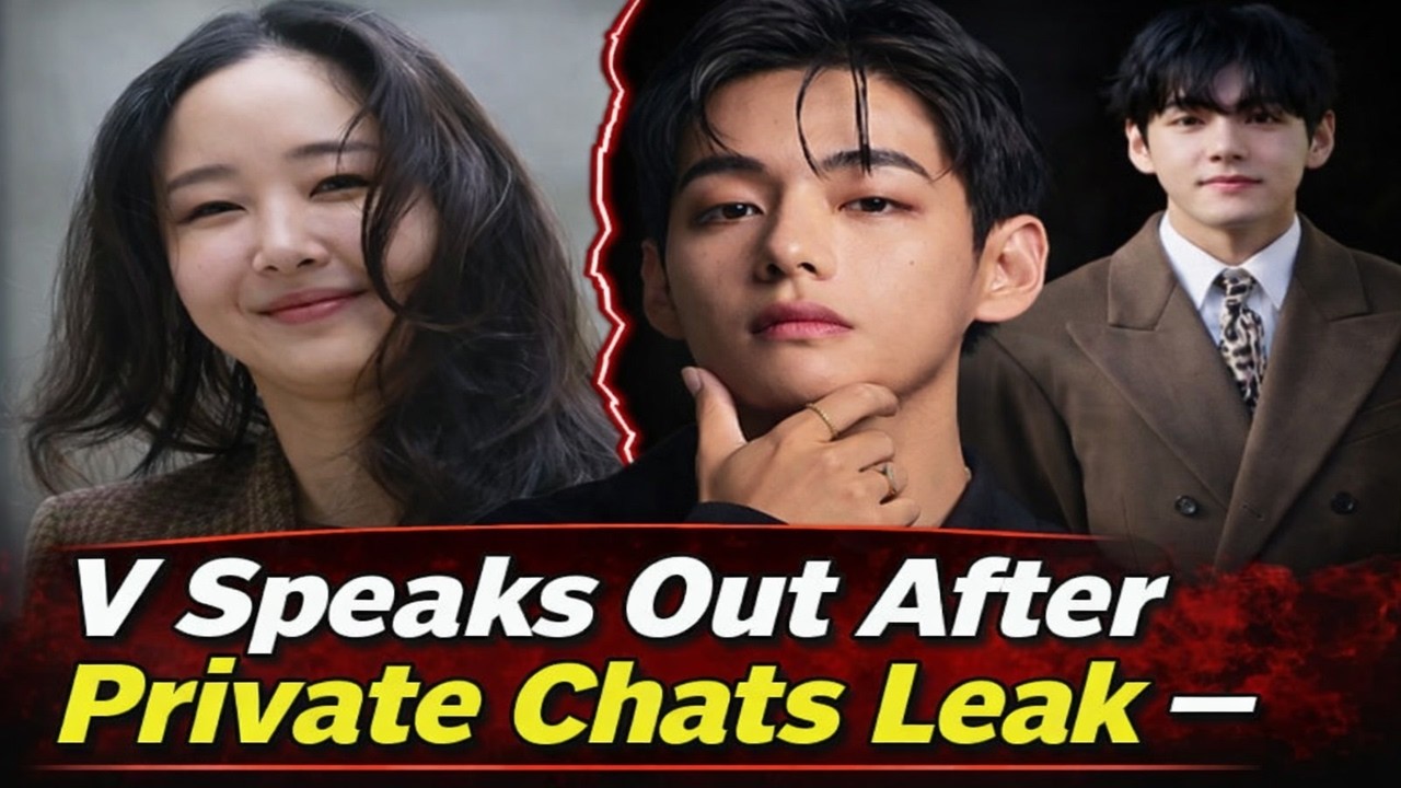 V Speaks Out After Private Chats Leak|BTS V Breaks Silence on Min Hee Jin Controversy 💔|Truth Reveal