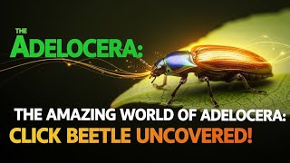 The Amazing World of Adelocera: Click Beetles Uncovered!