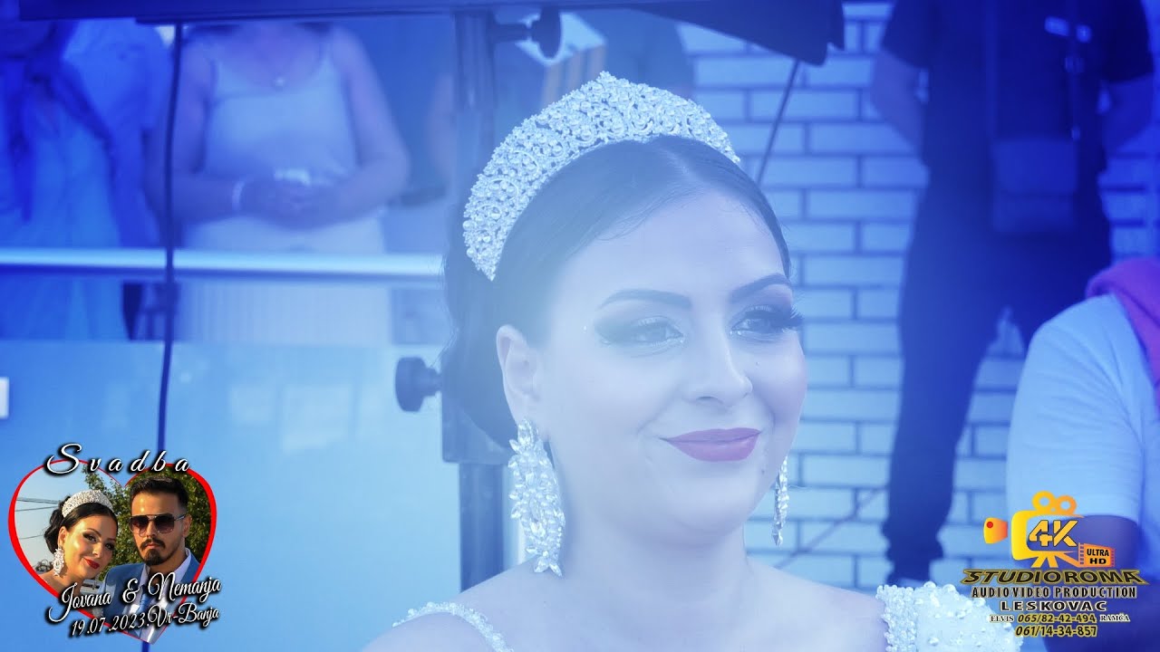 SVADBA JOVANA & NEMANJA DOLAZAK PO MLADU 19.07.2023.VR BANJA STUDIO ROMA ELVIS 4K LESKOVAC