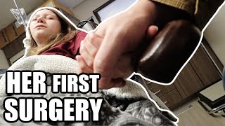 HER FIRST SURGERY |Somers In Alaska
