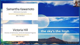 Graduate Programs Online Information Session (January 2020)