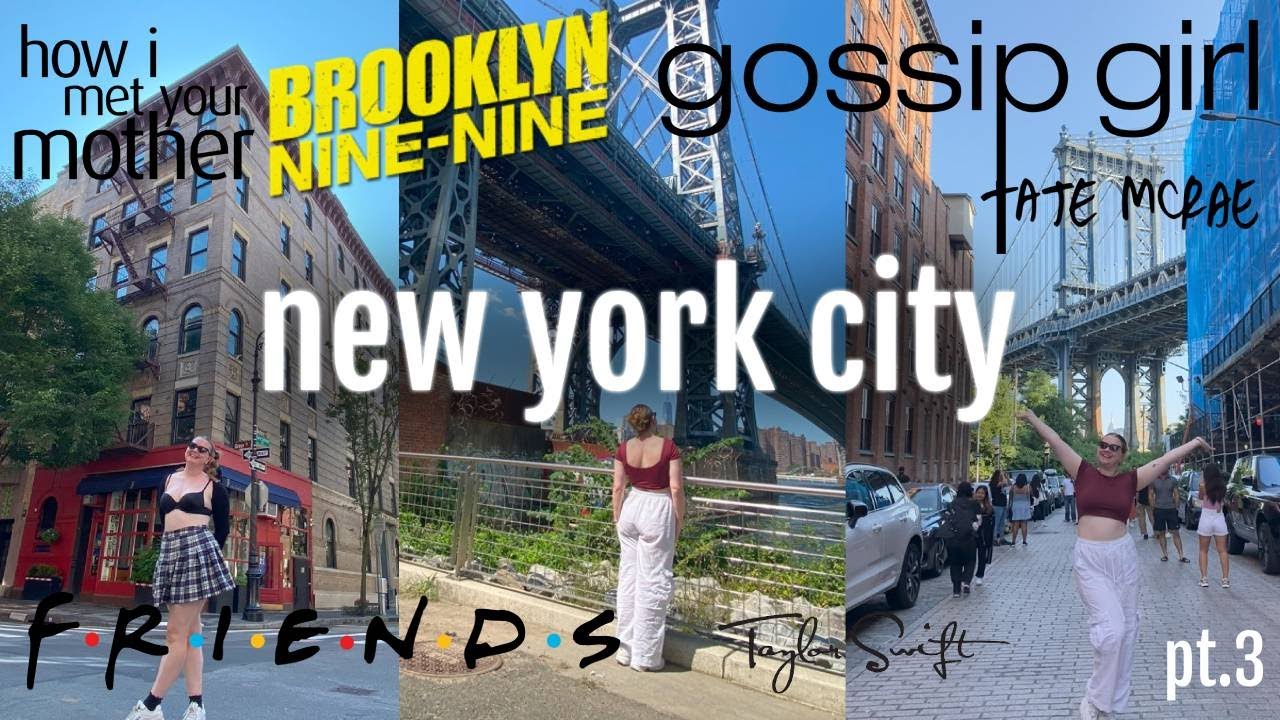 appeasing my inner fangirl || visiting all New York City landmarks of my fav TV shows