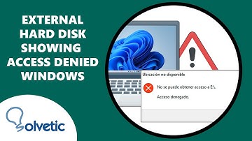 External Hard Disk Showing Access Denied Windows ✔️