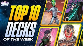 TOP 10 BEST DECKS IN MARVEL SNAP | Weekly Marvel Snap Meta Report #79