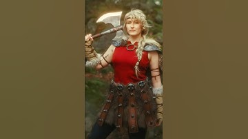 Making Astrid from How To Train Your Dragon!