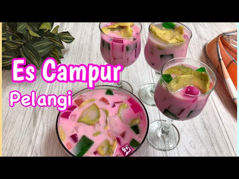 Resep Es Campur Pelangi