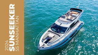 Sunseeker 55 Manhattan Walk Through | Jefferson Beach Yacht Sales