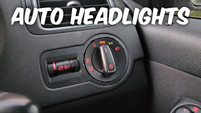 Volkswagen T5 automatische lichtschakelaar inbouwen. Met lichtsensor en  coming home functie. 