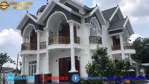 Cổng Nhôm Đúc Tại Tân Uyên Bình Dương | Cổng Biệt Thự Tại Tân Uyên Bình Dương