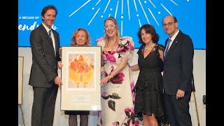 Hadassah Lieberman, Soroka's Humanitarian Award Recipient