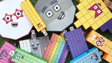 Looking for Numberblocks NEW 36 532 Puzzle Tetris Shape ASMR  | Numberblocks Satisfying Video