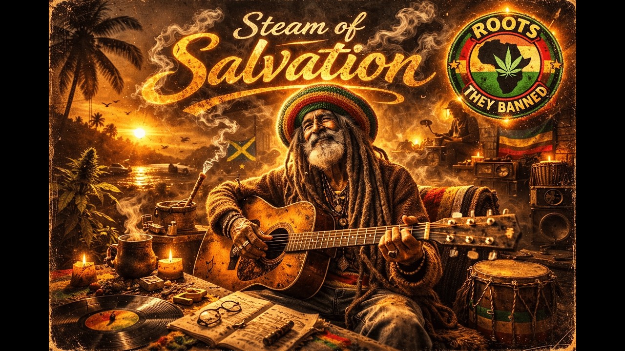 Steam of Salvation – Deep Roots Reggae 1970s Vinyl Style | Conscious Nyabinghi Herbal Dub Album