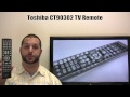 TOSHIBA CT90302 Remote Control PN: 75010932 - www.ReplacementRemotes.com