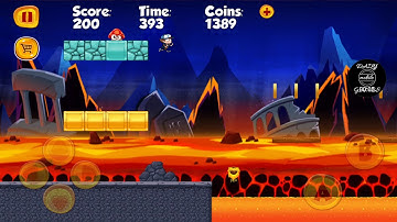 Gravity Super | Level #77 | Super Mario Run like game