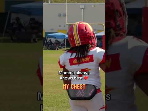 This mom and son football duo 🥹 (via @CZAR/TT)
