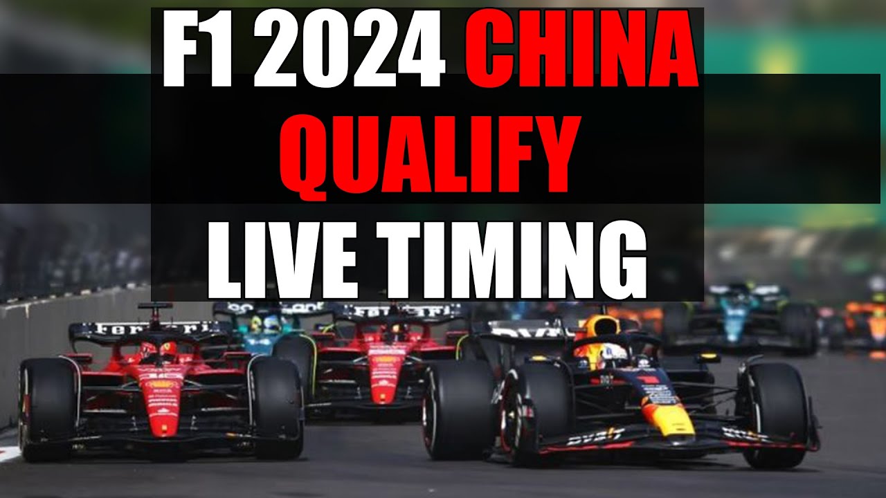 F1 Live - China QUALIFY Live Timings Watchalong
