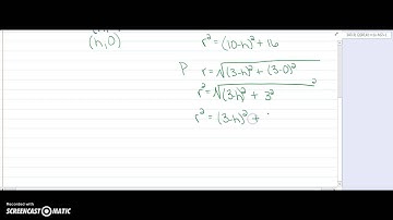 Hyperbolic Distance in the Upper Half Plane Model