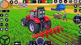 Modern Tractor Farming Driving Simulator 3D - New Tractor Games - Android Gameplay 2026 - Manoj Toys screenshot 4