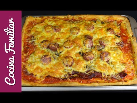 Video: Cómo Hacer Pizza Con Salchicha Y Champiñones