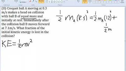 Chapter 7 (Linear Momentum): Problem 39 (II)