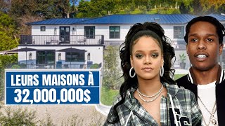 RIHANNA & A$AP Rocky : Leurs Maisons Ă 32 Millions