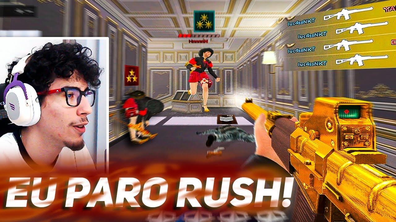 VETT vs RUSHADORES DO @UP! EU PARO RUSH 