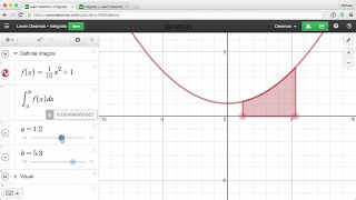 Learn Desmos: Integrals screenshot 1