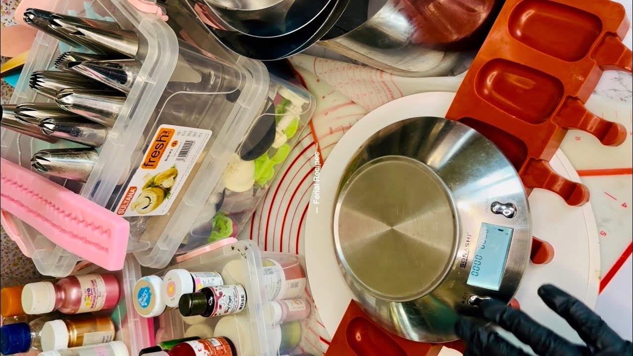 فيديو تحفيزي🎂كل المستلزمات لي تحتاجيها باش تبداي مشروع الكيك ديزاين🥳تزيين الكيك مع ذكر الأسعار