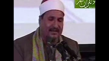 الشيخ : محمد عبد الوهاب الطنطاوي ؛ تلاوة مرئية من سورة " ال عمران "