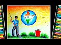 Swachh bharat drawinghow to draw swachh bharat abhiyanclean india green india