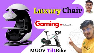 ORB X | Luxury Chair 2023 | MUOV Tiltbike  | bicycle for gaming and fitness |  Onkarguruji #gadgets