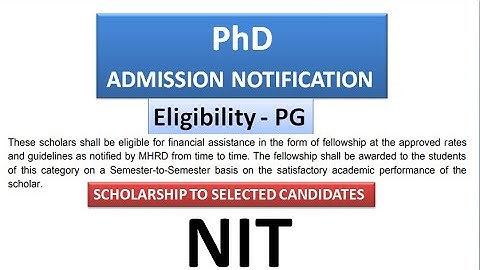 All over INDIA PhD Entrance Test | 227 Vacant Seats | PG with/with out UGC NET/GATE | Fellowship