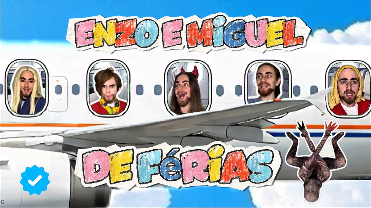 COMPILADO DOS MELHORES VIDEOS DO ENZO E MIGUEL 👹😇✈️-ESPECIAL DE FÉRIAS