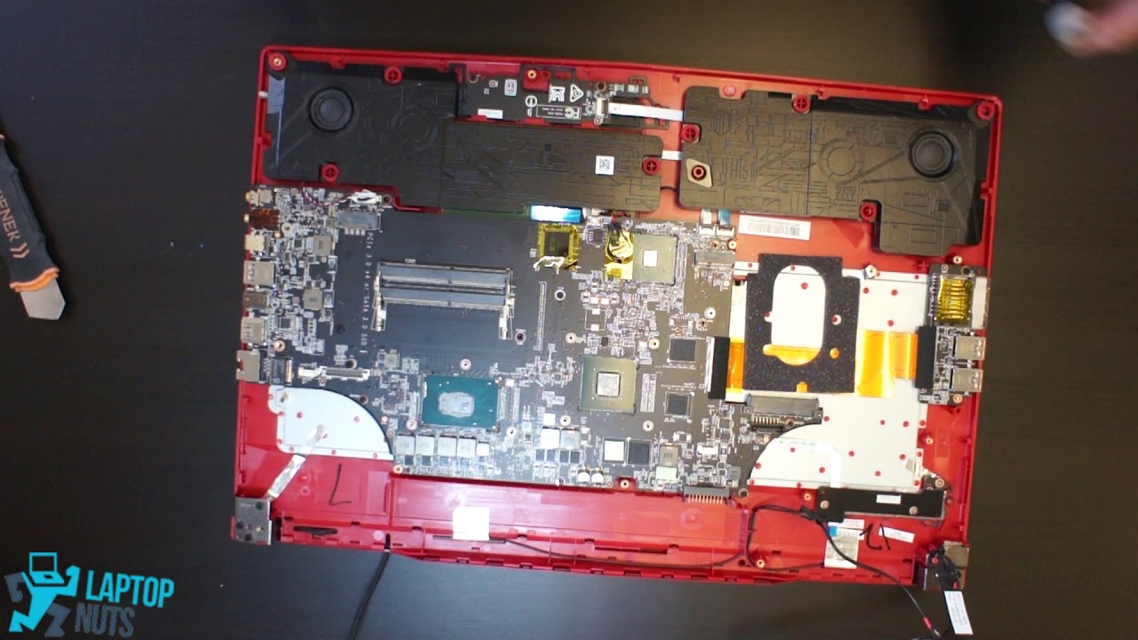 Laptop MSI MS 17C6 GL73 Disassembly Take Apart Sell. Drive, Mobo, CPU   other parts Removal - YouTube