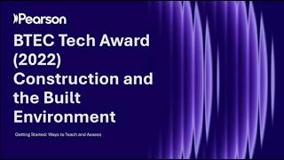 Celebrity Getting Started: Ways to Teach and Assess BTEC Tech Award (2022) in Construction Profile