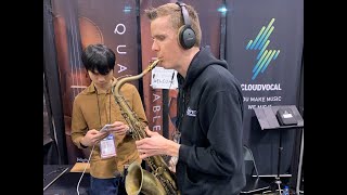 Beatbox Sax in NAMM Show 2020