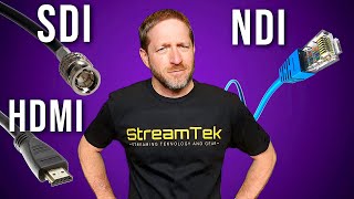 Avoid Confusion! I explain the difference between SDI, HDMI & NDI.