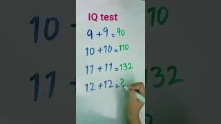 IQ test #maths #mathswise #mathstricks #mathkeeda #mathematics #mathas #mathpuzzle #education