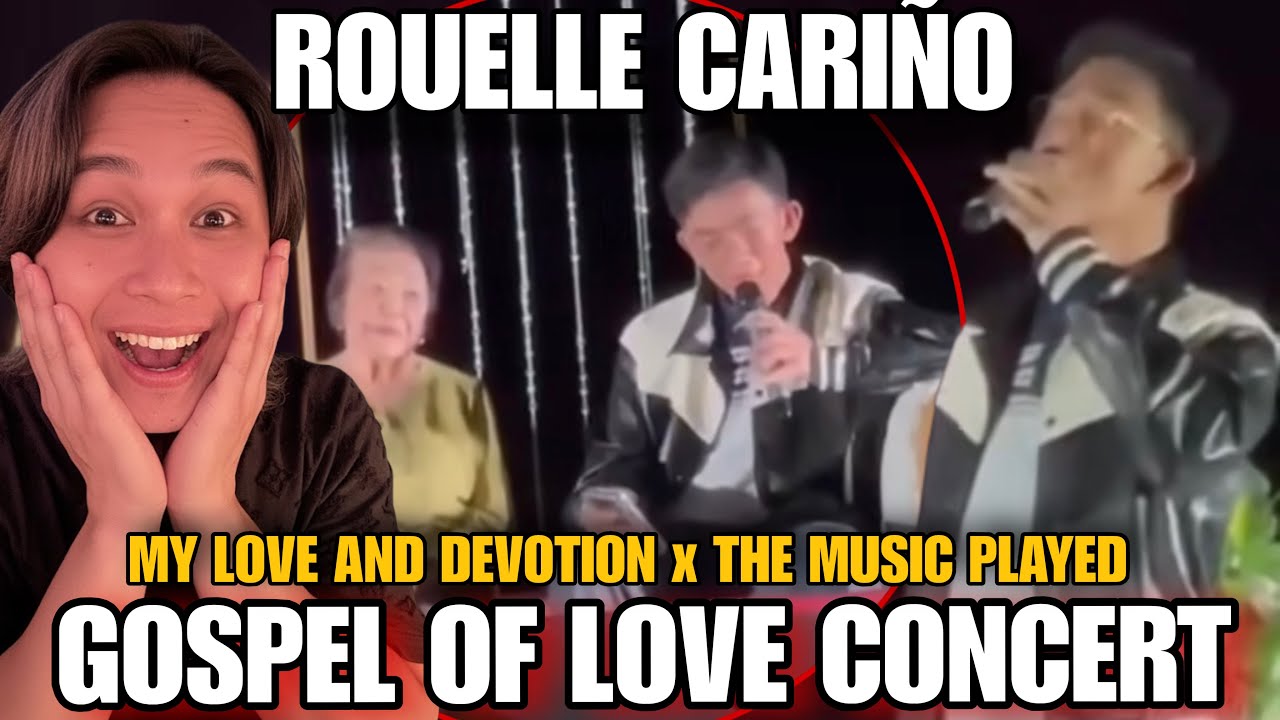 ROUELLE CARIÑO sings 