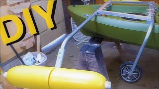 Kayak Landing Gear Pontoon Rack