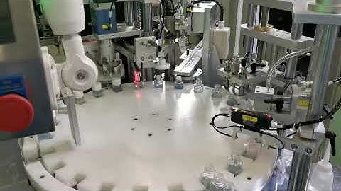 fully automatic hand sanitizer filling and capping machine