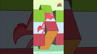 From a cube to a Carribean Flamingo! @ZooMoo #kidsfun #kidsvideo