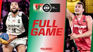 Austria 🇦🇹 vs Hungary 🇭🇺 | Men Full Game | FIBA #3x3OQT 2024
