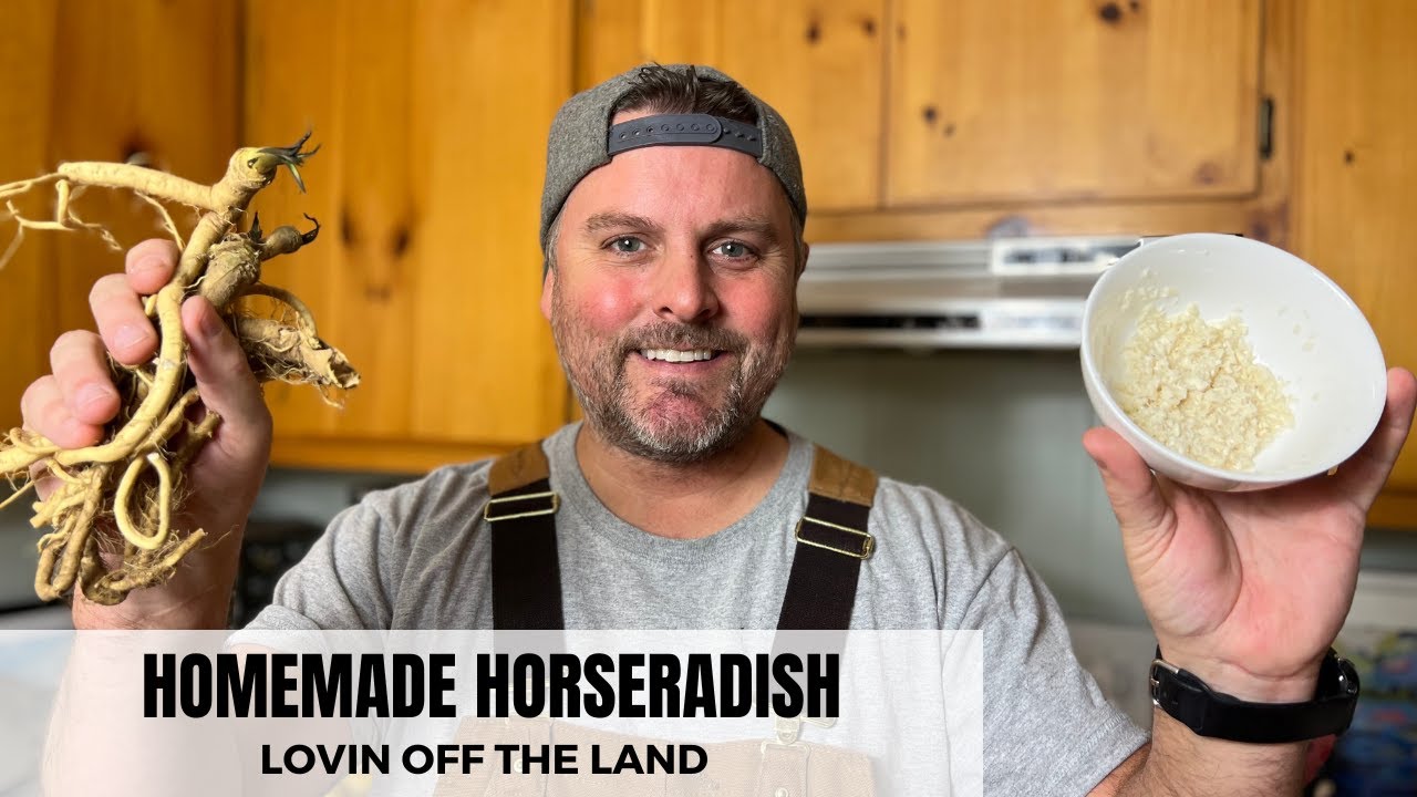 HOMEMADE HORSERADISH // MAKE IT AS SPICY AS YOU WANT IT
