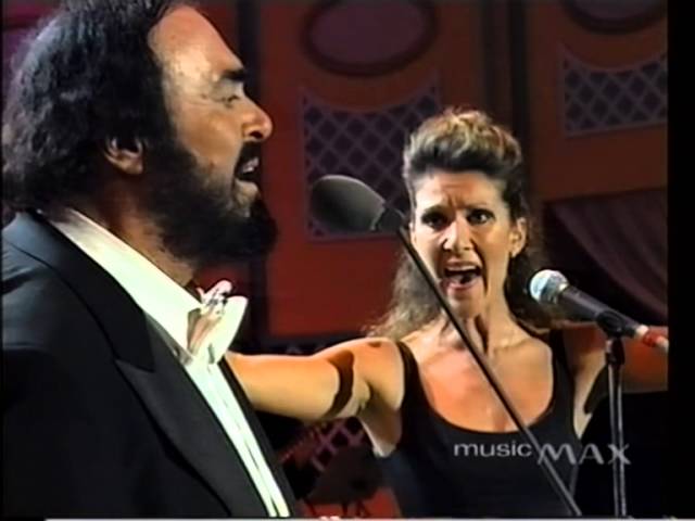 Luciano Pavarotti Celine Dion I Hate You Then I Love You Youtube