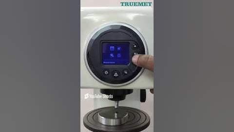 Motorized Digital Rockwell Hardness Tester  TRH 150 DM PART 2