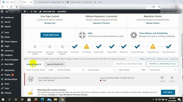 Scan WordPress Website by using Wordfence Plugin