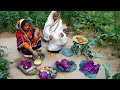 Shiter Sabzi Diye Unique Recipe Prepared by Grandmother | Winter Sobzi | Village Food