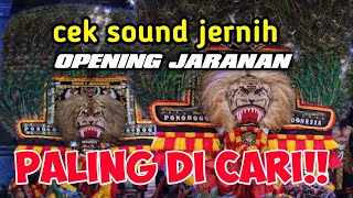 cek sound jaranan OPENING SPESIAL BASS HOREG 92 PROJECT bass horeg menggelegar paling di cari!!